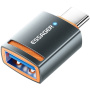 ESSAGER adapter ładowania i danych - USB-A na USB-C - ciemnoszary