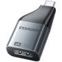 ESSAGER ES-OTG22 adapter wideo - HDMI na USB-C - ciemnoszary
