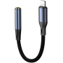 Redukcja audio Yesido YAU37 - z 3,5 mm jack na Lightning - czarna