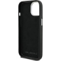 Karl Lagerfeld Grained K&CH Heads etui do iPhone 15 - czarny