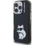 Karl Lagerfeld IML Aquarelle Choupette etui na iPhone 16 Pro Max - czarny