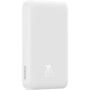 Baseus Mini bezprzewodowy MagSafe powerbank z portem USB-C - 5 000 mAh - biały