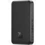 Baseus Mini bezprzewodowy MagSafe powerbank z portem USB-C - 5 000 mAh - czarny