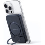 Baseus PicoGo bezprzewodowy powerbank MagSafe z obrotową podstawką i portem USB-C - 5 000 mAh - czarny