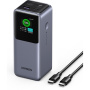 UGREEN Nexode 130W powerbank z portami 2x USB-C / USB-A - 20 000 mAh - szary