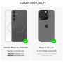 FIXED MagMate magnetyczny uchwyt MagSafe z przyssawkami do iPhone'a - biały