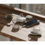 ENERGEA Bazic GoPower Fusion powerbank z wbudowanymi kablami USB-C i Lightning oraz portami USB-C / USB-A - 10 000 mAh - niebieska