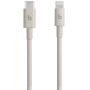 Beats Woven pleciony kabel ładujący i do transmisji danych - USB-C do Lightning - 1,5 m - szaro-kamienny