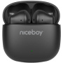 Słuchawki bezprzewodowe Niceboy Beans 4 POP Onyx - czarne