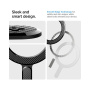 Spigen MagFit naklejany pierścień MagSafe do iPhone'a - biały