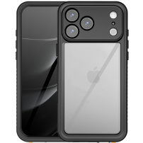 RedPepper odporne na wstrząsy, wodoodporne etui na iPhone 17 Pro - czarne