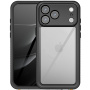 RedPepper odporne na wstrząsy wodoodporne etui do iPhone 17 Pro Max - czarne