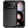 Wyjątkowo wytrzymałe etui odporne na wstrząsy, wodę i kurz do iPhone 17 Pro Max - czarne