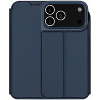 DUX DUCIS Skin Pro etui zamykane do iPhone 17 Pro / 18 Pro - ciemnoniebieskie