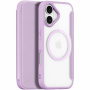 DUX DUCIS Skin X etui z klapką z MagSafe do iPhone 17 - fioletowe