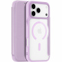 DUX DUCIS Skin X etui z klapką z MagSafe do iPhone 17 Pro Max - fioletowe