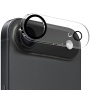 NORTHJO Szkło hartowane do ochrony obiektywów tylnego aparatu do iPhone Air - czarne