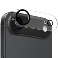 NORTHJO Szkło hartowane do ochrony obiektywów tylnego aparatu do iPhone Air - czarne