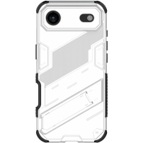 Wytrzymałe etui ochronne z podstawką do iPhone Air - białe