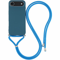 Ochronne etui ze sznurkiem na iPhone Air - niebieskie