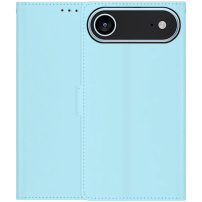 Etui z klapką z skóry PU dla iPhone Air - niebieskie