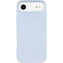 Matowe etui z miękkiego plastiku na iPhone Air - jasno niebieskie