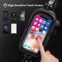 ROCKBROS B68 wodoodporna torba rowerowa z miejscem na iPhone - czarna