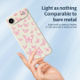 Etui ochronne ze wzorem motyli na iPhone Air - czarny