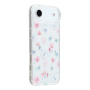 Brokatowe, transparentne etui na iPhone Air - motyle