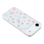 Brokatowe, transparentne etui na iPhone Air - motyle