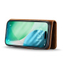 DG.Ming Etui 2w1 odpinane flip do iPhone Air - brązowe