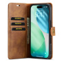 DG.Ming Etui 2w1 odpinane flip do iPhone Air - brązowe