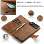 DG.Ming Etui 2w1 odpinane flip do iPhone Air - brązowe