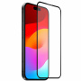 NORTHJO Szkło hartowane 2.5D z czarną ramką do iPhone 17