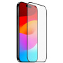 NORTHJO Matowe szkło hartowane 2.5D z czarną ramką do iPhone 17 Pro Max