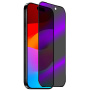 Szkło hartowane NORTHJO 2.5D Anti-Spy i Anti-Blue-Ray z czarną ramką do iPhone 17 Pro
