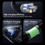 JOYROOM S-A16 Pro Opleciony kabel do ładowania i transmisji danych - USB-A do USB-C - 1,2 m - czarny