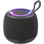 Głośnik bezprzewodowy Bluetooth USAMS YX014 z podświetleniem - czarny