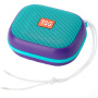 T&G TG394 bezprzewodowy głośnik Bluetooth - turkusowofioletowy