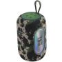 Głośnik bezprzewodowy Bluetooth T&G TG665 z podświetleniem - moro