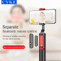 CYKE M18 Bluetooth kijek do selfie ze statywem do iPhone'a - różowy