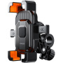 Uchwyt rowerowy i motocyklowy na kierownicę ESSAGER ES-ZJ28 do iPhone'a - czarny