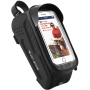 WEST BIKING wodoodporna torba rowerowa z miejscem na iPhone'a - czarna