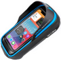 WILD MAN ES16 wodoodporna torba rowerowa z miejscem na iPhone'a - niebiesko-czarna