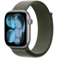 Oryginalne Apple sportowy pasek do Apple Watch Ultra 49mm / 46mm / 45mm / 44mm / 42mm - sosnowo zielony