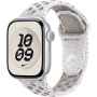 Oryginalne Apple sportowy pasek Nike do Apple Watch 42mm / 41mm / 40mm / 38mm - M/L - Veiled Grey