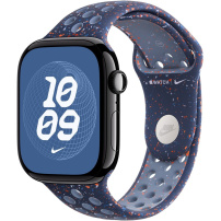 Oryginalne Apple sportowy pasek Nike do Apple Watch Ultra 49 mm / 46 mm / 45 mm / 44 mm / 42 mm - S/M - Blue Ribbon