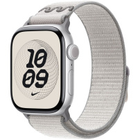 Oryginalne Apple przewlekany sportowy pasek Nike do Apple Watch 42mm / 41mm / 40mm / 38mm - Veiled Grey