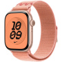 Oryginalne Apple sportowy pasek Nike do Apple Watch Ultra 49mm / 46mm / 45mm / 44mm / 42mm - Alpenglow Pink