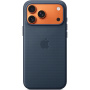 Oryginalne etui Apple z tkaniny TechWoven z MagSafe do iPhone 17 Pro Max - niebieski